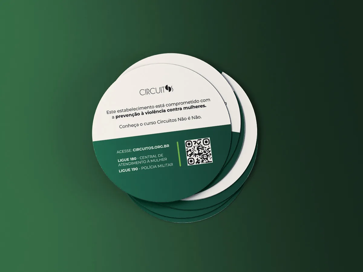 Porta-copos “Prevenção”